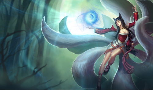 League of Legends (Riot Games)- Ahri(This week is is League of Legends Week in honor of the release 