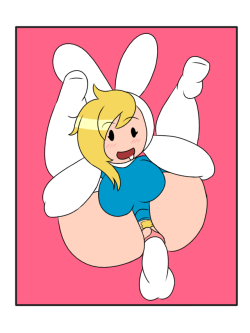 iggy-bomb:  Decided to lewd up Fionna from Adventure Time again and what could be more fun than some more full nelson goodness?