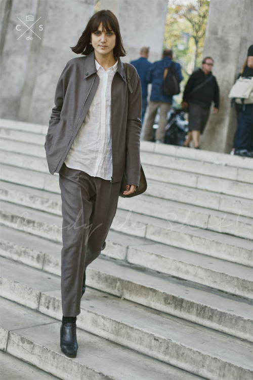 Paris Fashion Week 2015 S/S Street style. Day 2