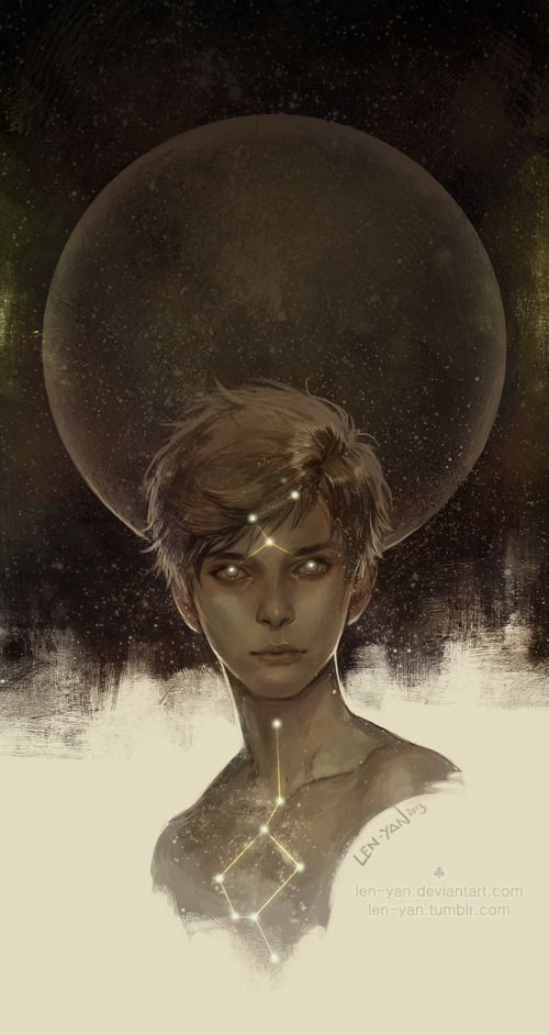awesomedigitalart:  dark side of the moon by `len-yan 