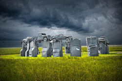 unclescott54-1:  Carhenge in Nebraska. 