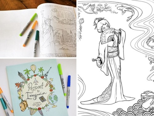 redbubble:  Let’s be honest; coloring in books should never go out of style. We found 6 artists who want you to get out those pencils and stay between the lines (or outside… if you’re a rebel). Find out more, and download your own coloring projects