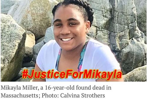 #MikaylaMiller lynched in #Massachusetts in the town of #Hopkinton &hellip; A black LGBTQI+ yout