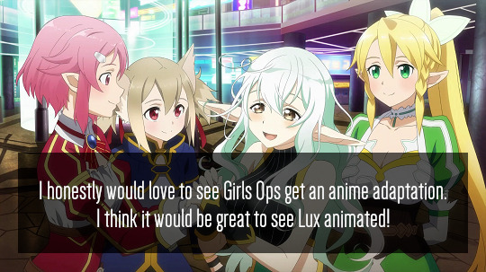 Sword Art Online: Girls Ops (Sword Art Online: Girls' Ops)