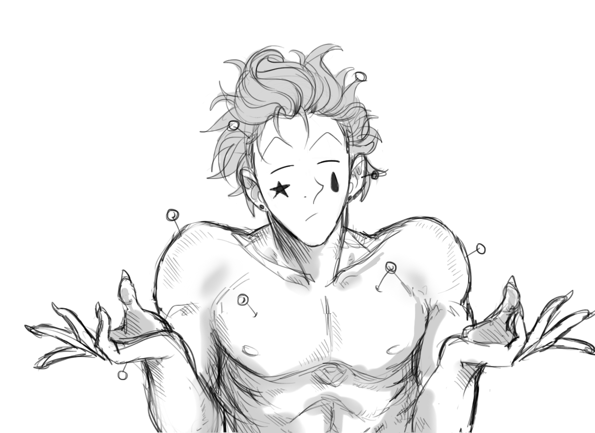 rabiscosetal:  - Illumi can be so boring sometimes…