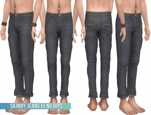 Denim Shirt / Skinny Jeans III No Rips