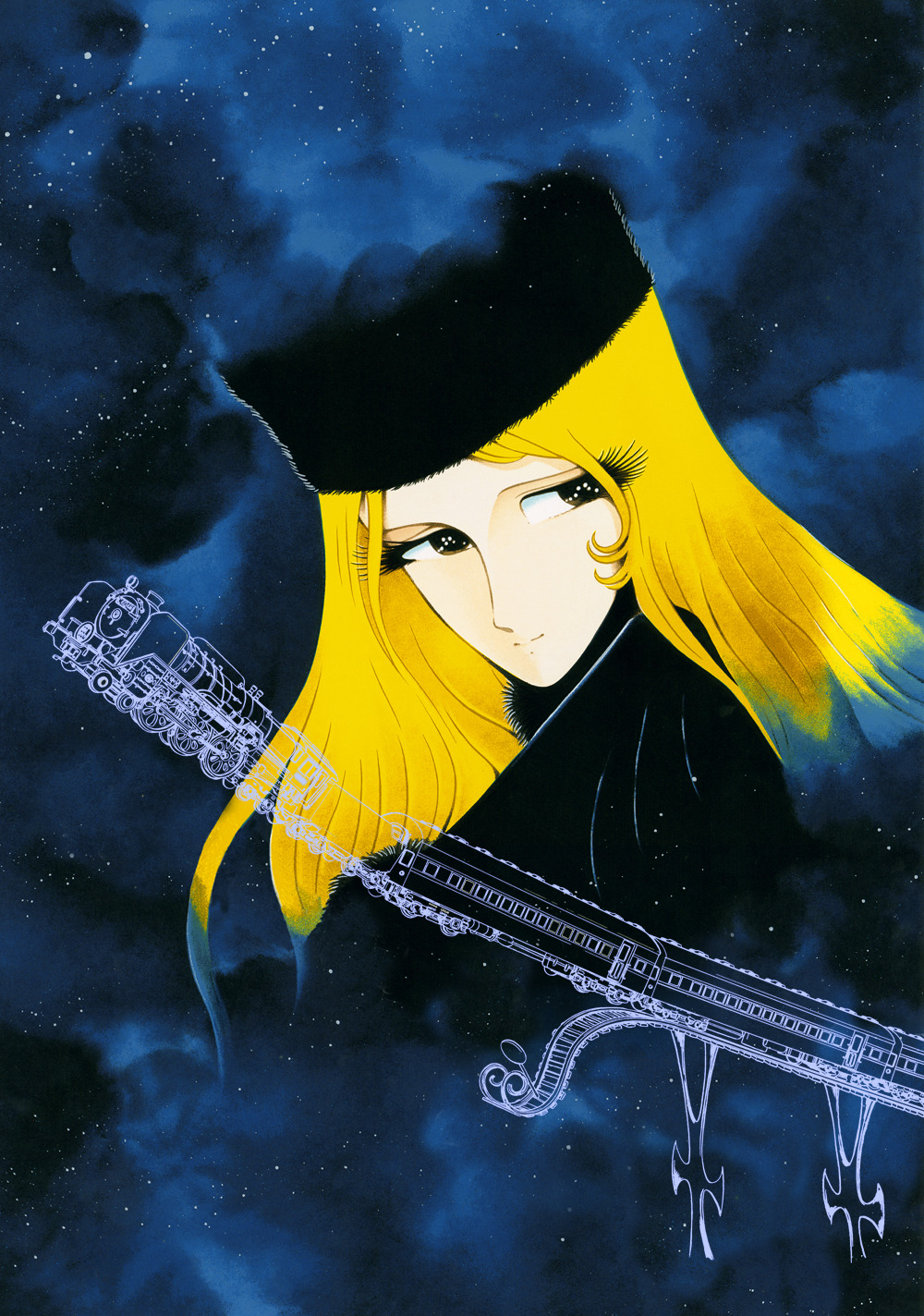 djphil9999:  Galaxy Express 999 movie poster art