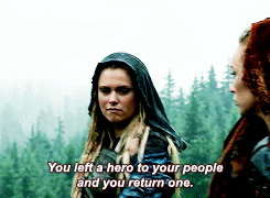 barryspivot:#lexa was so happy that clarke and she were bringing peace together i’m so sad