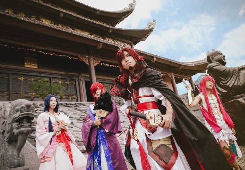 MAGI - THE LABYRINTH OF MAGIC cosplay Ren Kouen by Han Kouga Ren Koumei by Hara Natsuga&nb