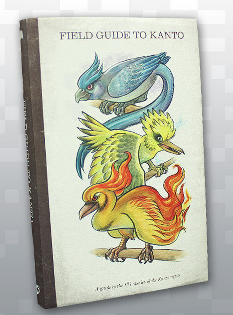 otlgaming:  GOTTA READ ABOUT ‘EM ALL: KANTO FIELD GUIDE The talented illustrator,