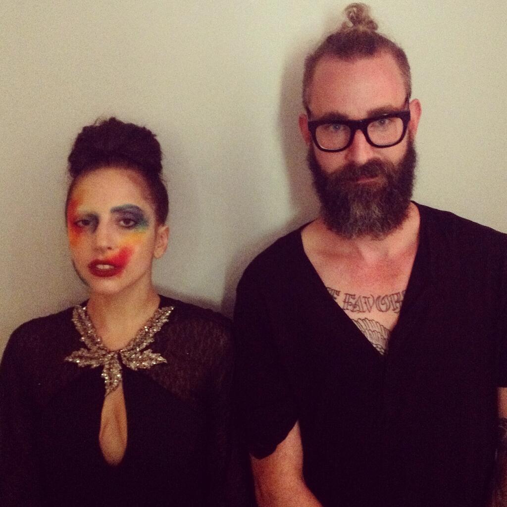  This is me and @djws we wrote and produced ‘Applause’ together. We are so happy