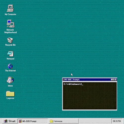 Made In 1995; TAEHYUNG ON WINDOWS 95