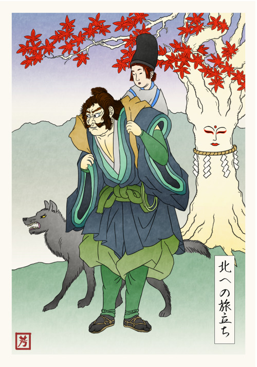 le-plus-beau-des-mensonges:David Hollin&rsquo;s Game of Thrones as Feudal Japan