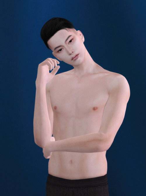 obscurus-sims:SKIN N18: 25 colors, 50 swatches (each color has 2 eyelid options),   teen+, males onl
