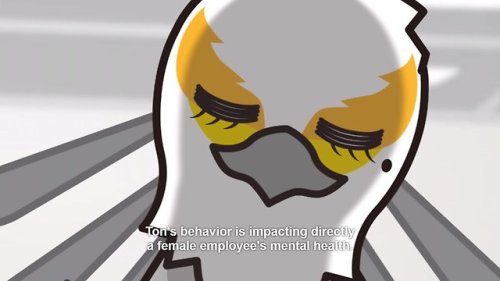 ladyloveandjustice:  So. Aggretsuko is continuing to be fantastic. Also, there’s this lovely follow-up: I am so here for all this good ladies looking out for each other in the workplace content. 