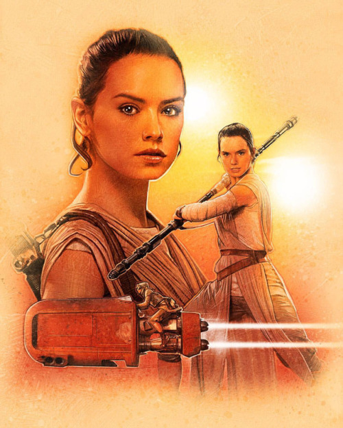 Star Wars: The Force Awakens Character Illustrations