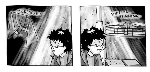 You know how in Prisoner of Alakazam! HP runs away and creepy things keep happening in the nightmare