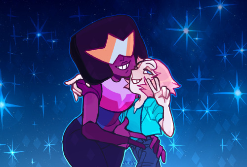 fuluv:  no one: me as if it were 2015 again: omg pearl and garnet interacted  good old times 