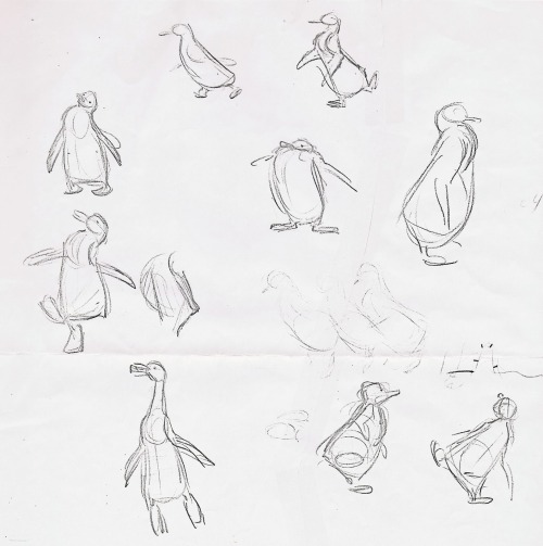 ninaispotato:the-disney-elite:Frank Thomas’ character studies for Walt Disney’s Mary Pop