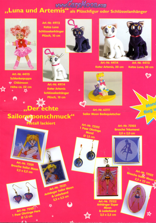 lunareclipsebunny: I’m looking for vintage Sailor Moon merchandise ads!! Do you have some? Do 