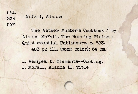 “Emotions Benedict” by Alanna McFall. New excerpt over at Miscellanea: the Transdimensio