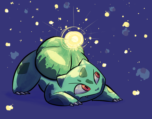 And that’s one evolutionary line down.  It’s been a good response so far.  Thank you. <3Bulbasaur