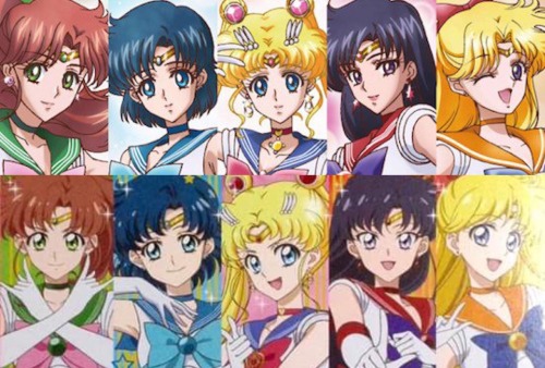idesofnovember: hella-krem: geekyskye: I actually really like the new art style for Sailor Moon Crys