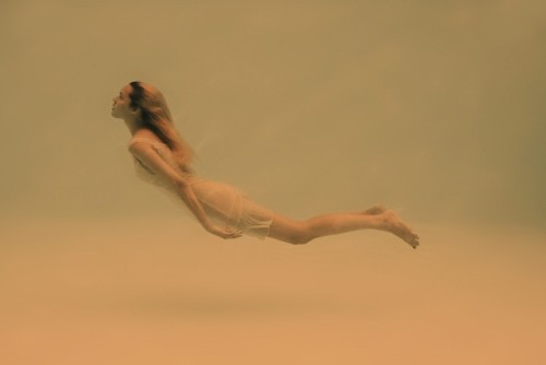 darksilenceinsuburbia:  Adeline Mai. Weightlessness.   Website