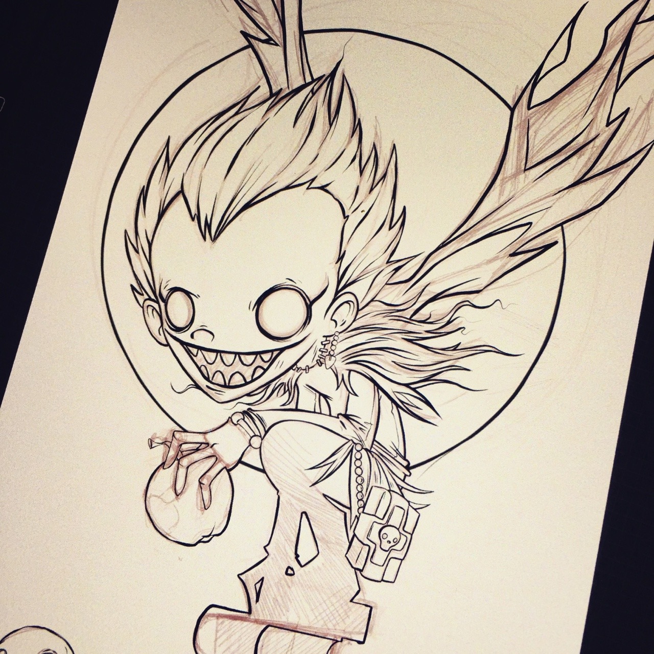 Featured image of post View 29 Lineart Ryuk Death Note Drawing