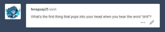 someone’s back, I guess.