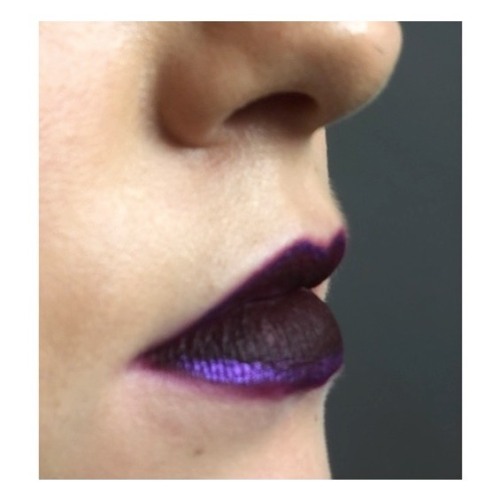 lips by me #anitajolles Mat deep purple with bit of metallic https://www.instagram.com/p/CZWch7TIbTu