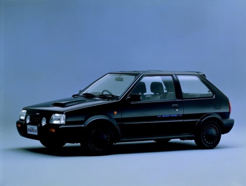 japanesecarssince1946:  Nissan March/Micra Super Turbo - 1989