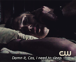 bookjunkie26:  Castiel’s Damn it      ↳I wonder where he learned it from 