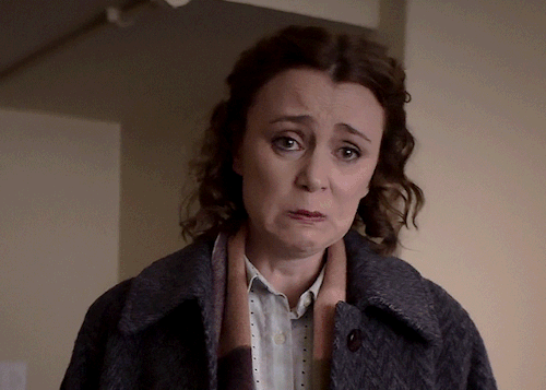misskeeleys:Can we talk about Keeley Hawes in episode 5 of It’s A Sin?