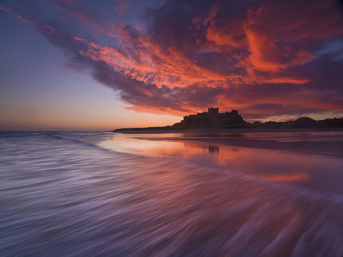 Bamburgh Sunrise by antonyspencer on Flickr.