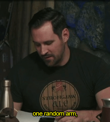 traitorousheroes:A list of some of the more disgusting things in the Bag of HoldingBonus Liam: