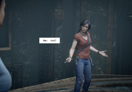 chloe-gayzer:Uncharted @shitmygaywifesays 4/?
