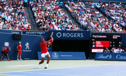 gymnasticians:Rafael Nadal defeats Stefanos Tsitsipas to win the Rogers Cup, earning his 80th ATP Wo