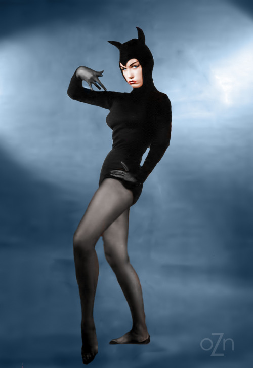 Sex oldiznewagain:  Bettie Page in a cat suit, pictures