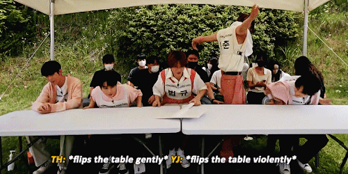 Txt Doing THE MOST For Their Team Introduction Game Caterers: Hybe Picnic