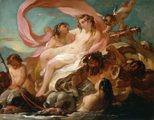 Joseph-Marie Vien the Elder (French; 1716–1809)Venus Emerging from the SeaOil on canvas, ca. 1754–55