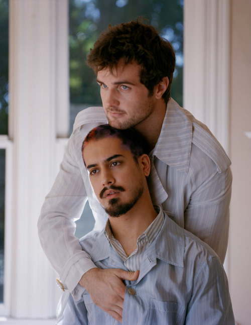 meninvogue:Avan Jogia and Beau Mirchoff photographed by Torbjørn Rødland for Dazed & Confused Ma