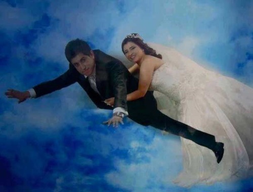Las peores fotos de boda de la historia