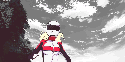 tsuyuake:  He ended up hurling it at her.  equality~ &lt; |D