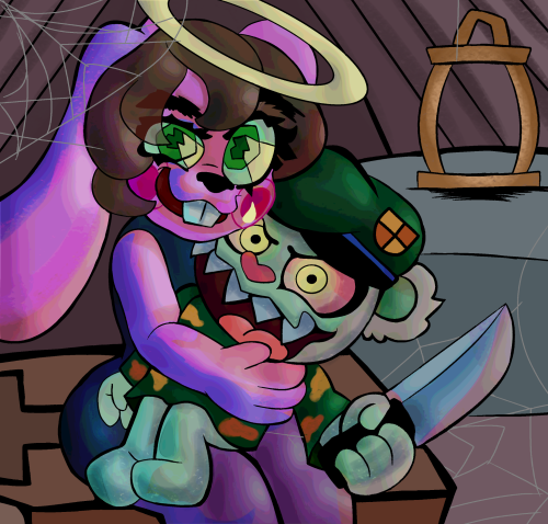 Not That Gloomy With A Possessed Plushie