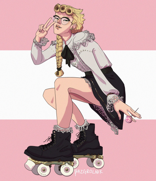 Ever since i heard Giorno was supposeds to be a girl named Giovanna im obsessed with the concept of 