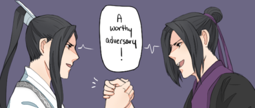 ineffableboyfriends:Jiang Cheng and Liu Qingge would absolutely get along