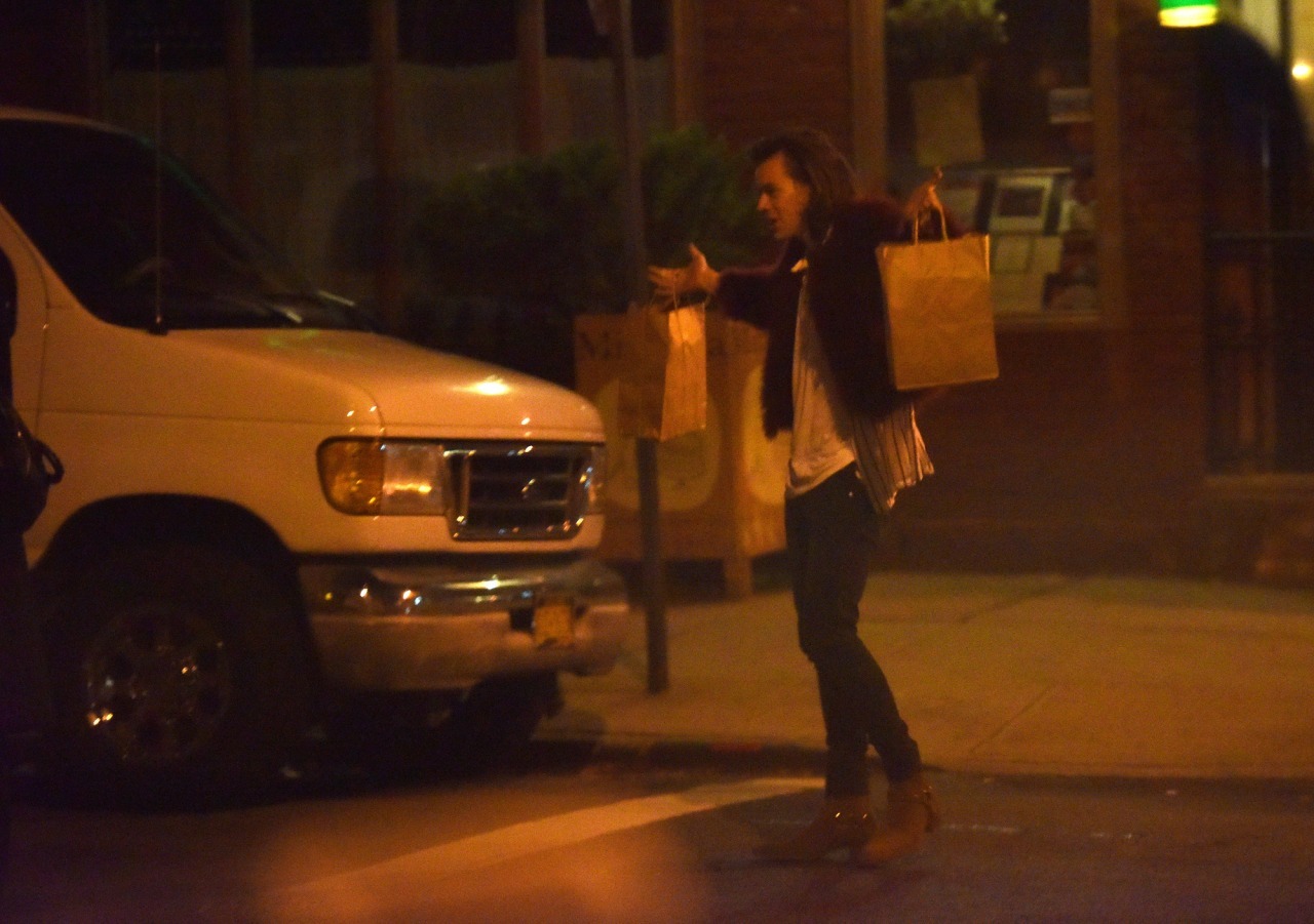 direct-news:  ALBUM - Harry Styles out in New York City. 18/12 