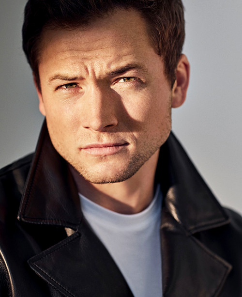 TARON EGERTON photographed by Lorenzo Agius (2018)