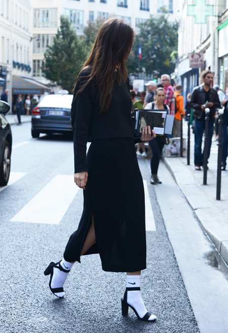 what-do-i-wear:  street-style shot by Tommy Ton during Fashion Week s/s 2014 (image: style)